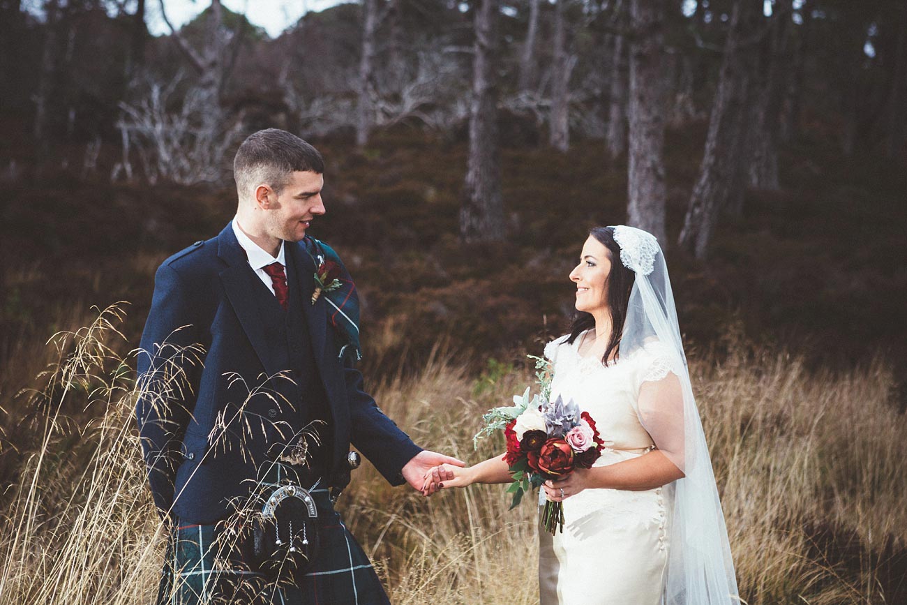 small church wedding Invernessshire scotland scottish highlands Croick 0055