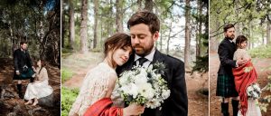 Forest wedding photography scotland dell of abernethy cairngorms