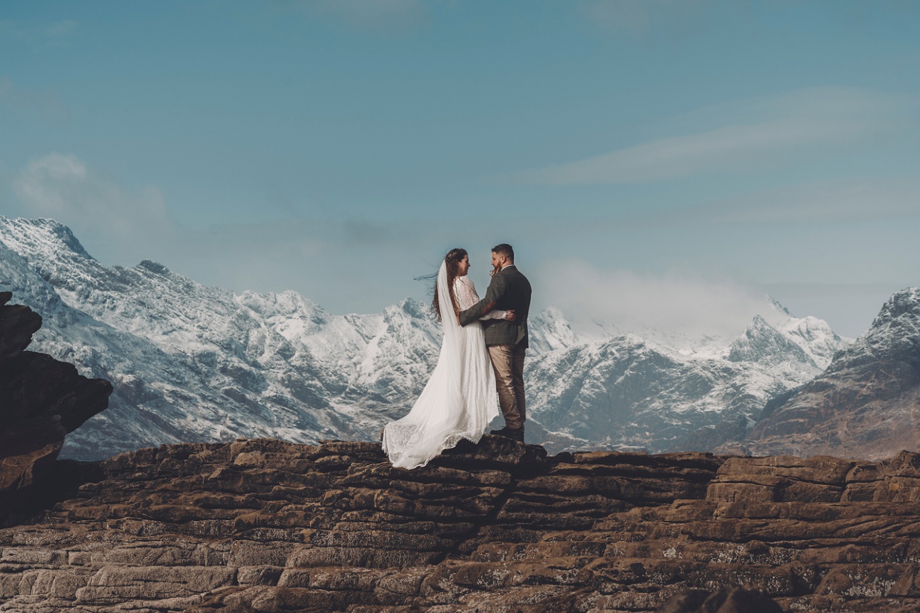 intimate elgol beach wedding isle of skye scottish highlands wedding photographer scotland 0040