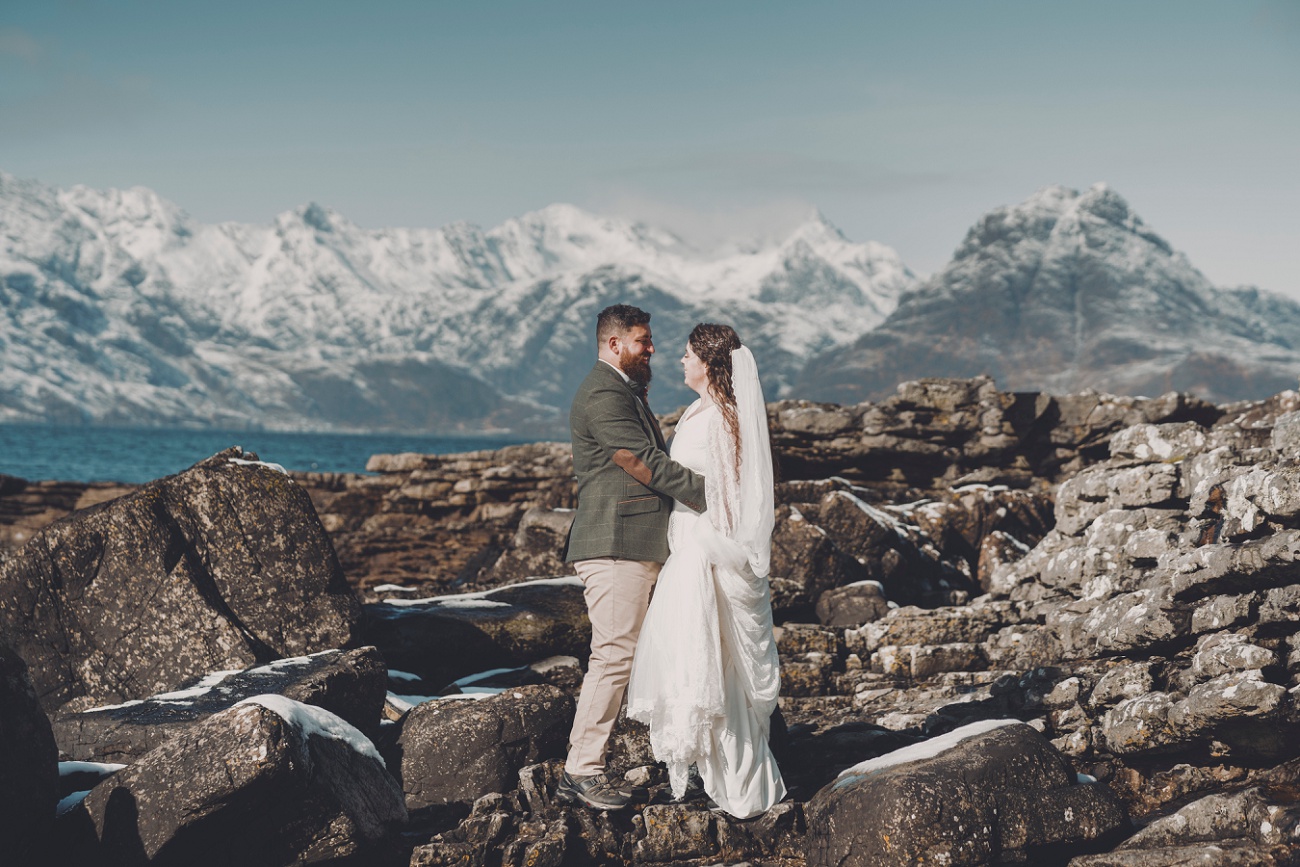 intimate elgol beach wedding isle of skye scottish highlands wedding photographer scotland 0043