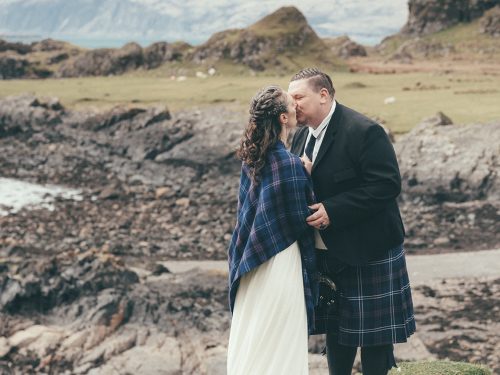 Scotland Elopement Photographer // Intimate Isle of Kerrera Wedding
