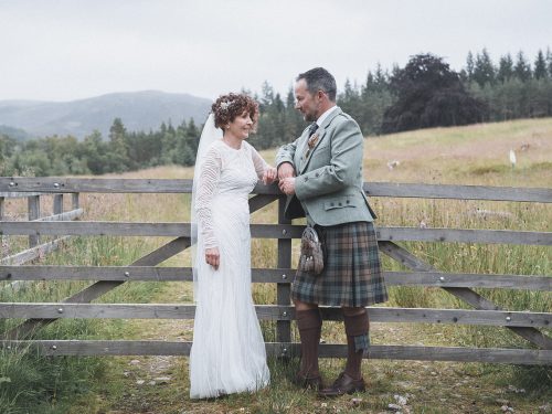 Farr Estate Wedding // Intimate Lochside Humanist Ceremony