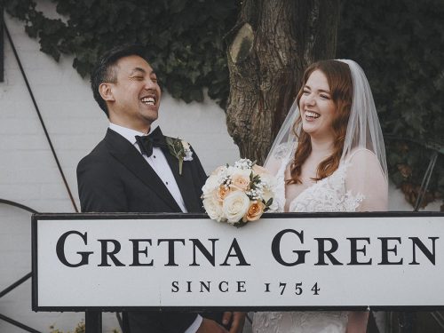 Gretna Green Wedding Photographer // Intimate Autumn Elopement