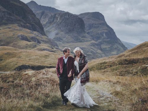 Glencoe Elopement Photographer // Intimate Highland Wedding