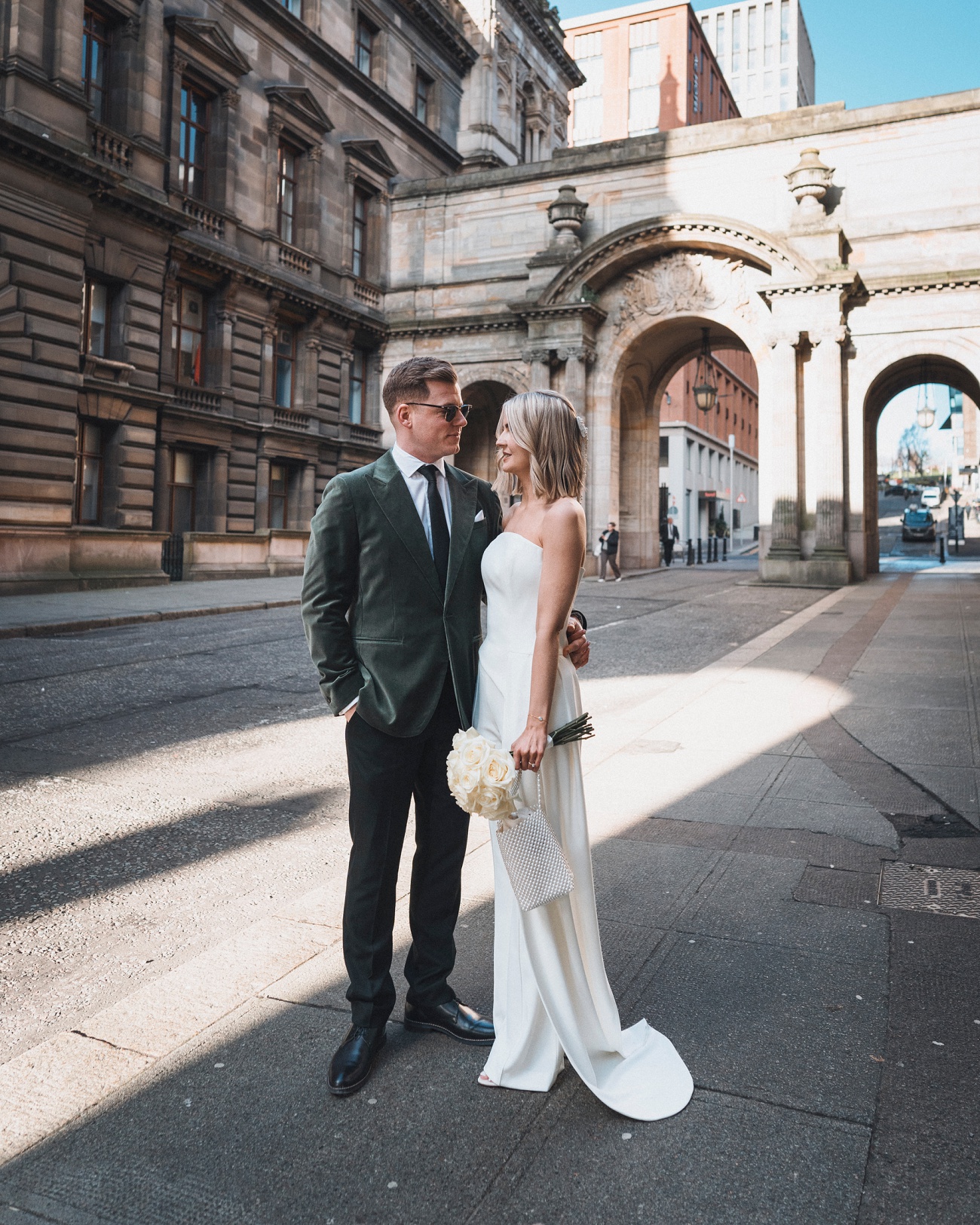glasgow elopement photographer montrose street kg 0013