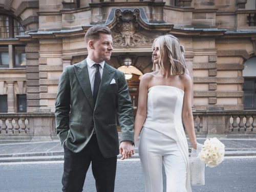 Glasgow Elopement Photographer // Beautiful 23 Montrose Street Wedding