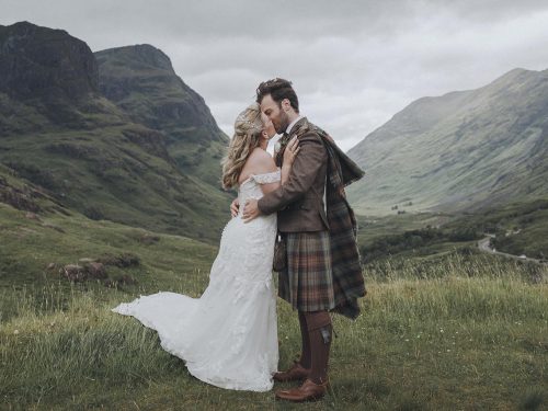 Intimate Glencoe Elopement // Breath-taking Summer Handfasting