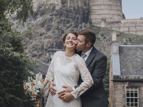 Post Wedding Photo Shoot in Edinburgh // Clara & José